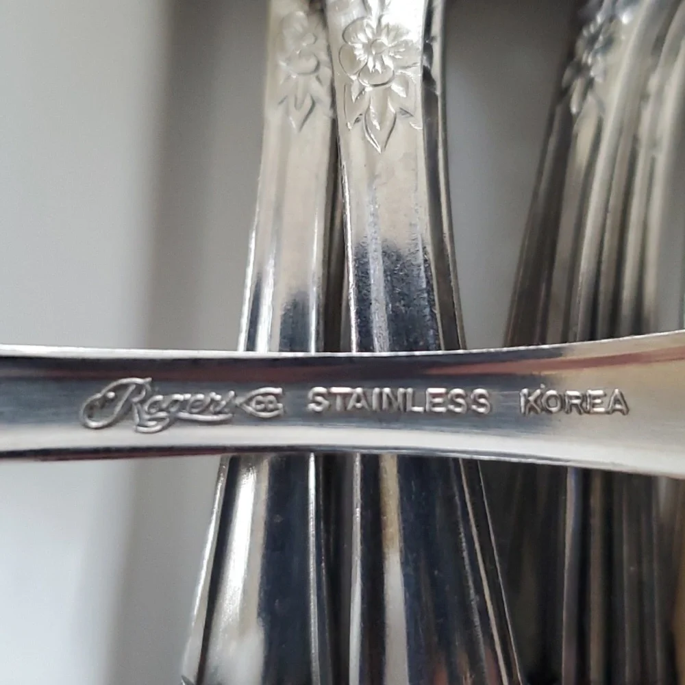 Vintage Regency Silver Service for 10 Cutterly